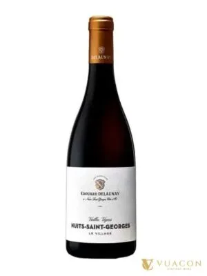Vang Edouard Delaunay Nuit Saint Geogres Le Village Pinot Noir – Burgundy, Pháp, 750ml
