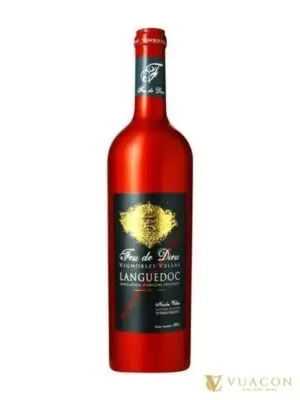 Vang Feu De Dieu Vignoble Vellas Languedoc – Pháp, 750ml