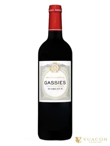 Vang Gassies Margaux – Bordeaux, Pháp, 750ml