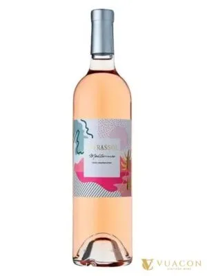 Vang hồng Peyrassol Mediterranee – Provence, Pháp, 750ml