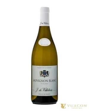 Vang J. de Villebois Sauvignon Blanc – Pháp, 750ml