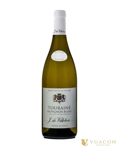 Vang J de Villebois Touraine Sauvignon Blanc – Pháp, 750ml