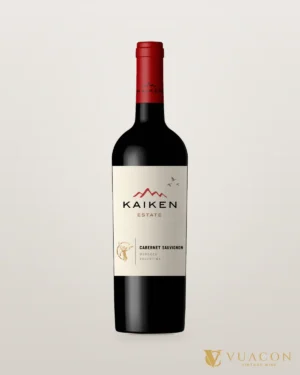 Vang Kaiken Estate Cabernet Sauvignon – chai chính hãng tại Vua Cồn