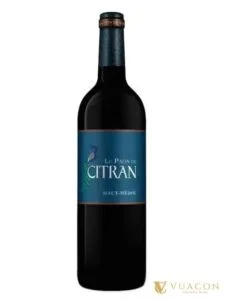 Vang Le Paon de Citran Haut-Medoc – Bordeaux, Pháp, 750ml