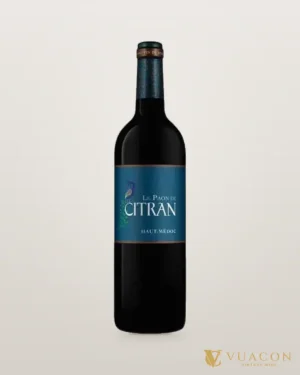 Vang Le Paon de Citran Haut-Medoc – chai chính hãng tại Vua Cồn