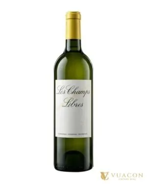 Vang Les Champs Libres Blanc – Bordeaux, Pháp, 750ml