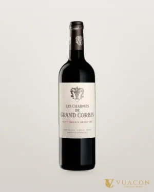 Vang Les Charmes de Grand Corbin – chai chính hãng tại Vua Cồn