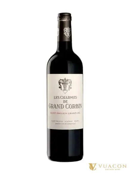 Vang Les Charmes de Grand Corbin – Bordeaux, Pháp, 750ml