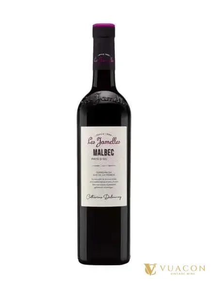 Vang Les Jamelles Les Classiques Malbec – Pháp, 750ml