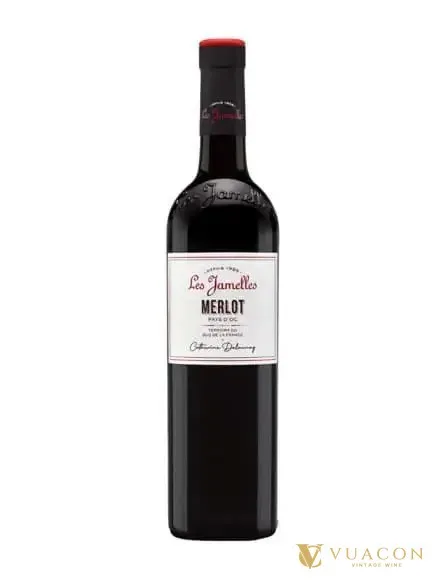 Vang Les Jamelles Les Classiques Merlot – Pháp, 750ml