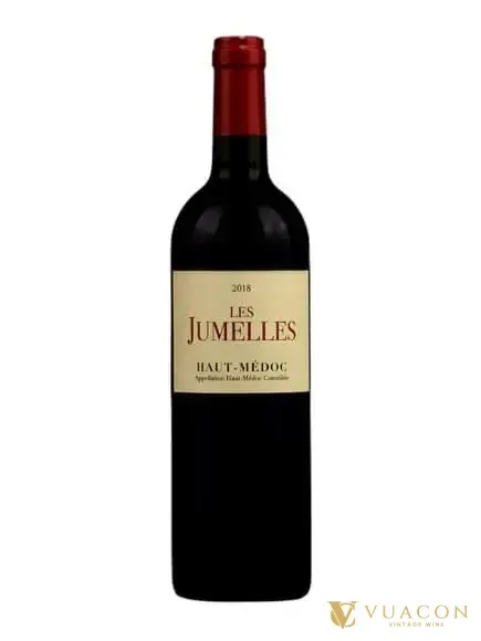 Vang Les Jumelles Haut Medoc – Bordeaux, Pháp, 750ml