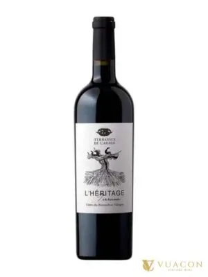 Vang L’Heritage des Terrasses – Pháp, 750ml