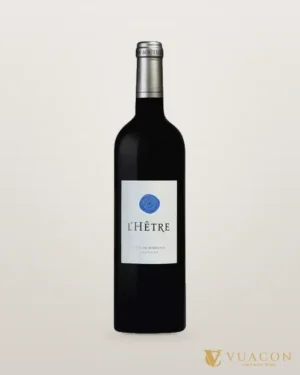 Vang L’Hetre Castillon Cotes de Bordeaux – chai chính hãng tại Vua Cồn