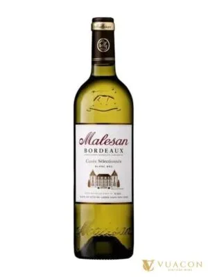 Vang Malesan Blanc – Bordeaux, Pháp, 750ml