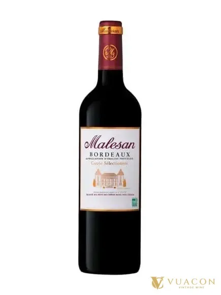 Vang Malesan Bordeaux – Pháp, 750ml
