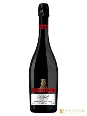 Vang nổ Il Mio Chiarli Lambrusco Rosso dell’Emilia – sparkling Brut, Ý, 750ml