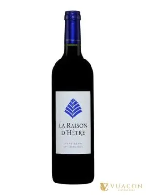 Vang Raison d’Hetre Castillon Cotes de Bordeaux – Pháp, 750ml