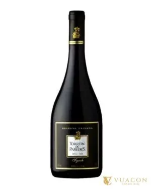 Vang Torreon de Paredes Reserva Privada Syrah – Chile, 750ml