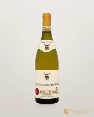 Vidal Fleury Chateauneuf Du Pape Blanc – chai chính hãng tại Vua Cồn
