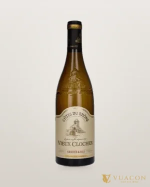 Vieux Clocher Cote du Rhone Blanc – chai chính hãng tại Vua Cồn