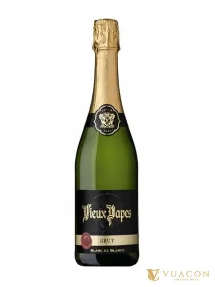 Vieux Pages Blanc de Bancs Brut – sparkling Brut, Pháp, 750ml