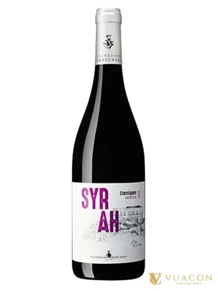 Vignerons Ardechois Les Classiques Syrah – Pháp, 750ml