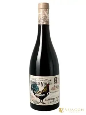 Vignobles Vellas Le Coq Cabernet Franc – Languedoc, Pháp, 750ml