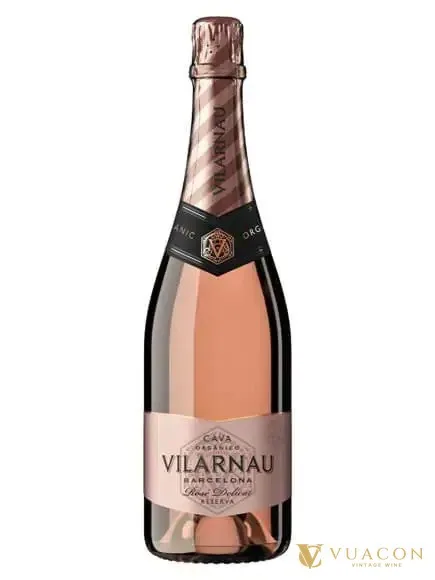 Vilarnau Delicate Rose Organic – cava, Tây Ban Nha, 750ml