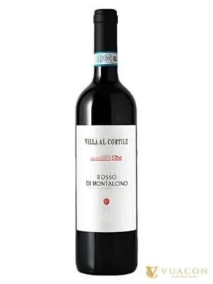 Villa al Cortile Rosso di Montalcino – Toscana, Ý, 750ml