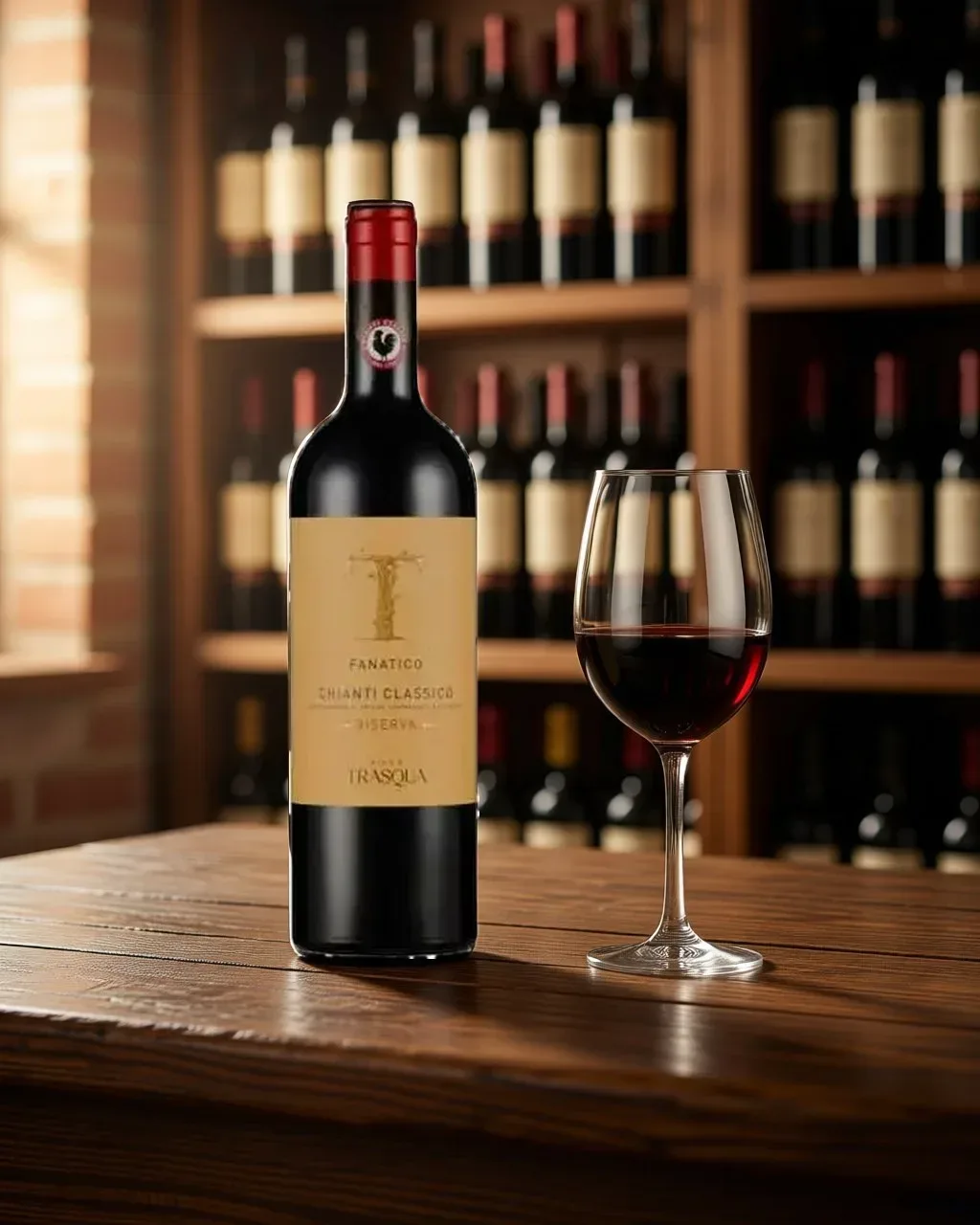 Villa Trasqua Fanatico Chianti Classico Riserva – Ý, 750ml (ảnh bối cảnh)