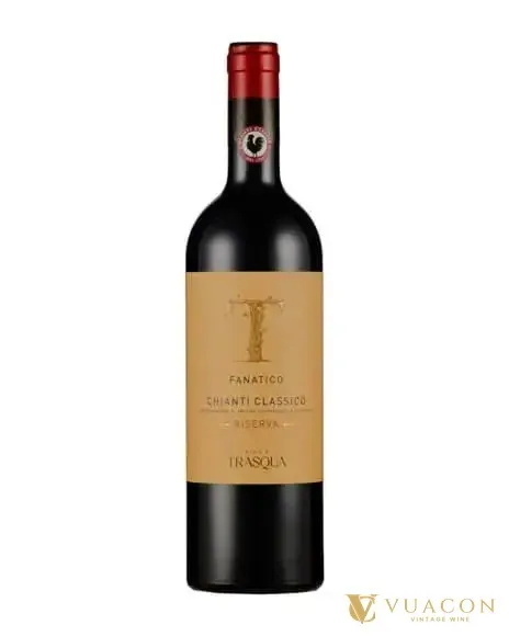 Villa Trasqua Fanatico Chianti Classico Riserva – Ý, 750ml – chai và nhãn