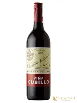 Vina Cubillo Tinto Crianza – Rioja, Tây Ban Nha, 750ml