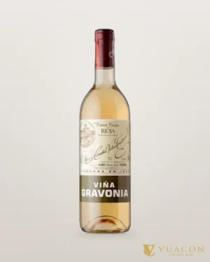 Vina Gravonia Blanco Crianza – chai chính hãng tại Vua Cồn
