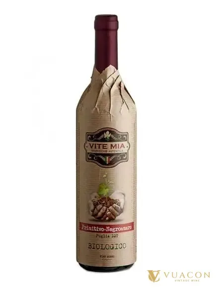 Vite Mia Primitivo Negroamaro Organic – Puglia, Ý, 750ml