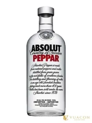 Vodka Absolut Peppar – Thụy Điển, 700ml