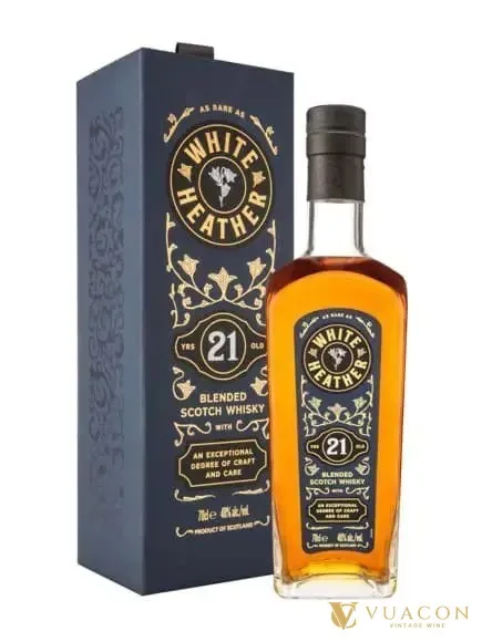 White Heather 21 năm – blended Scotch, Scotland, 700ml