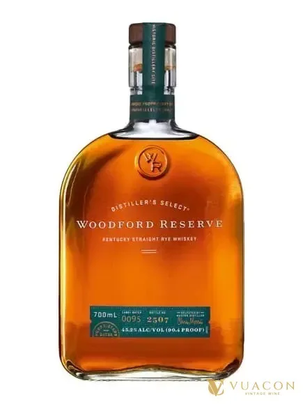Woodford Reserve Rye – rye Whiskey, Hoa Kỳ, 700ml