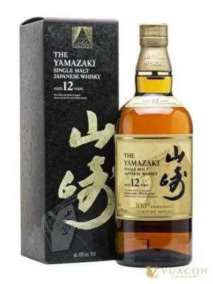 Yamazaki 12 năm – 100th Anniversary – single Malt Whisky Nhật, Osaka, Nhật Bản, 700ml