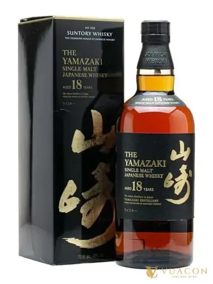 Yamazaki 18 năm Japanese Single Malt Whisky – single Malt Whisky Nhật, Nhật Bản, 700ml