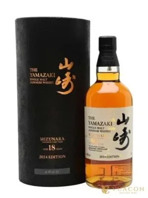 Yamazaki 18 năm Mizunara – 2024 Japanese Single Malt Whisky – single Malt Whisky Nhật, Nhật Bản, 700ml