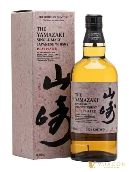 Yamazaki Islay Peated – 2024 – single Malt Whisky Nhật, Nhật Bản, 700ml