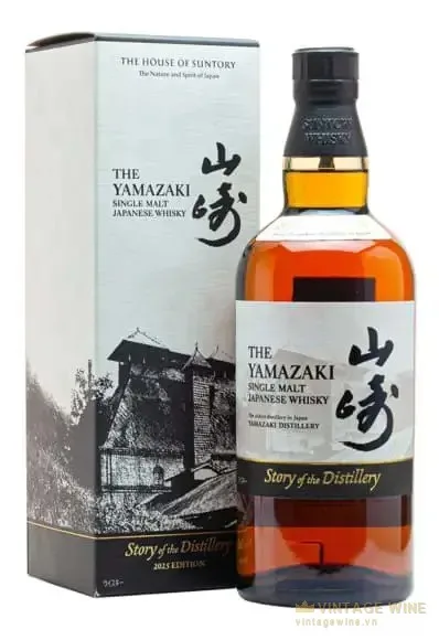 Yamazaki Story of the Distillery – 2025 Edition – single Malt Whisky Nhật, Osaka, Nhật Bản, 700ml
