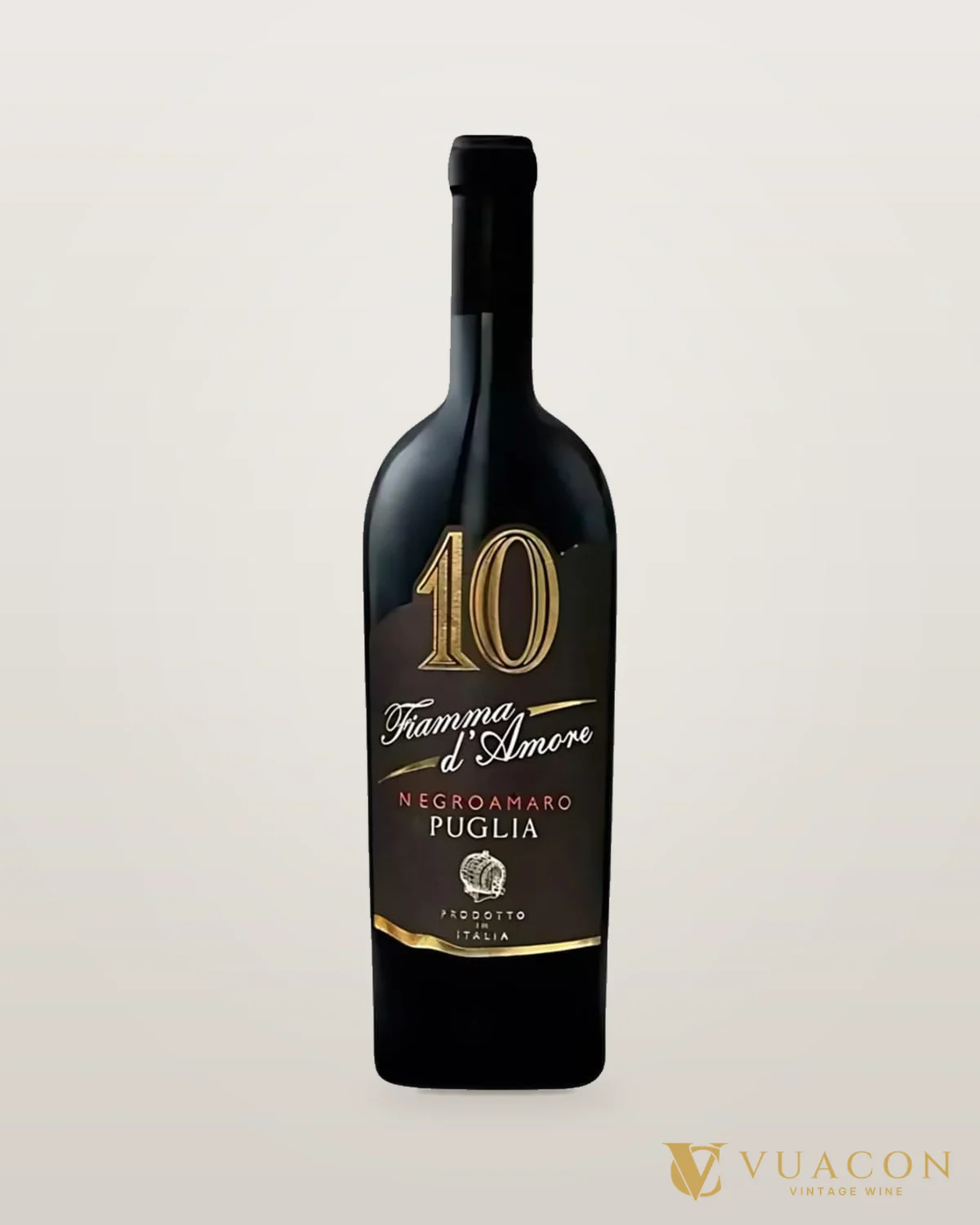 10 Fiamma D’Amore Negroamaro – chai chính hãng tại Vua Cồn