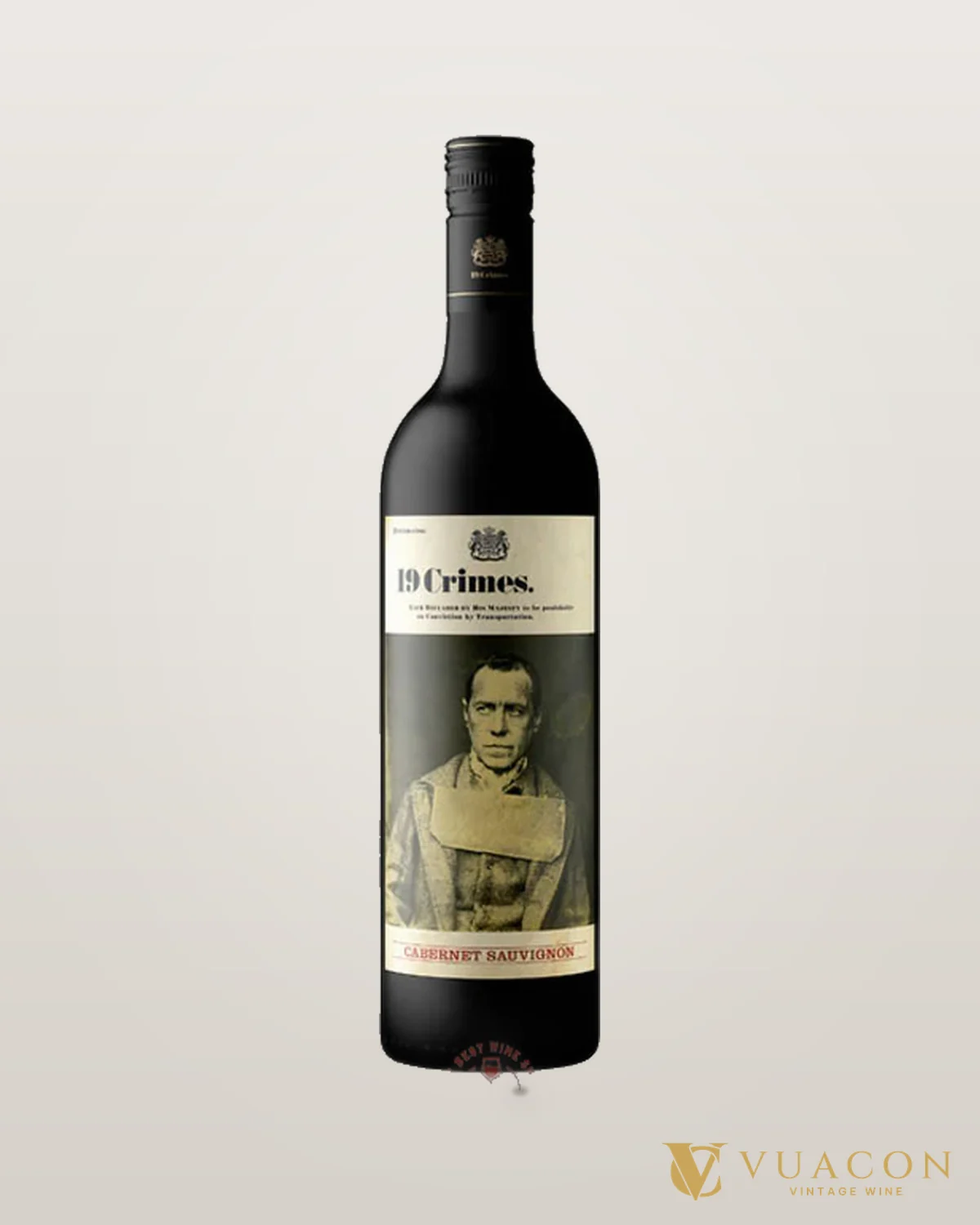 19 Crimes Cabernet Sauvignon – chai chính hãng tại Vua Cồn