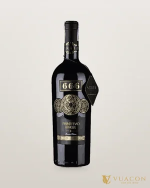 666 Primitivo di Puglia – chai chính hãng tại Vua Cồn