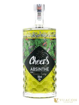 Absinthe Cheers Green Fairy – Việt Nam, 750ml