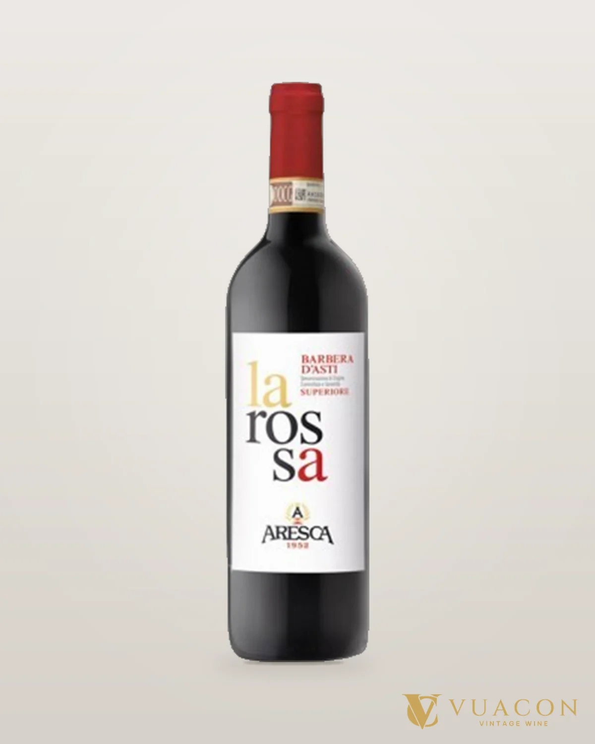Aresca La Rossa Barbera d’Asti DOCG Superiore – chai chính hãng tại Vua Cồn