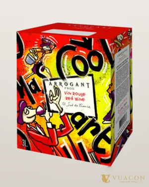 Arrogant Frog Bịch Arrogant Frog Vin Rouge – chai chính hãng tại Vua Cồn