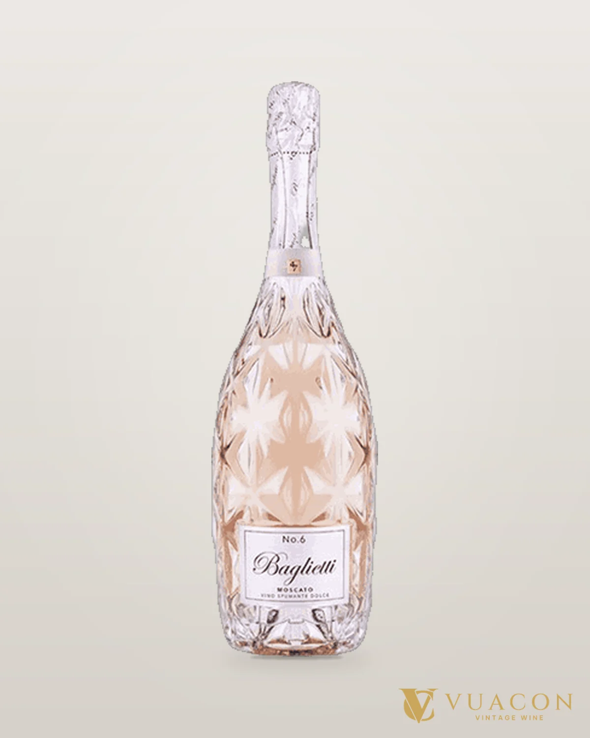 Baglietti No.6 Moscato Rose – chai chính hãng tại Vua Cồn