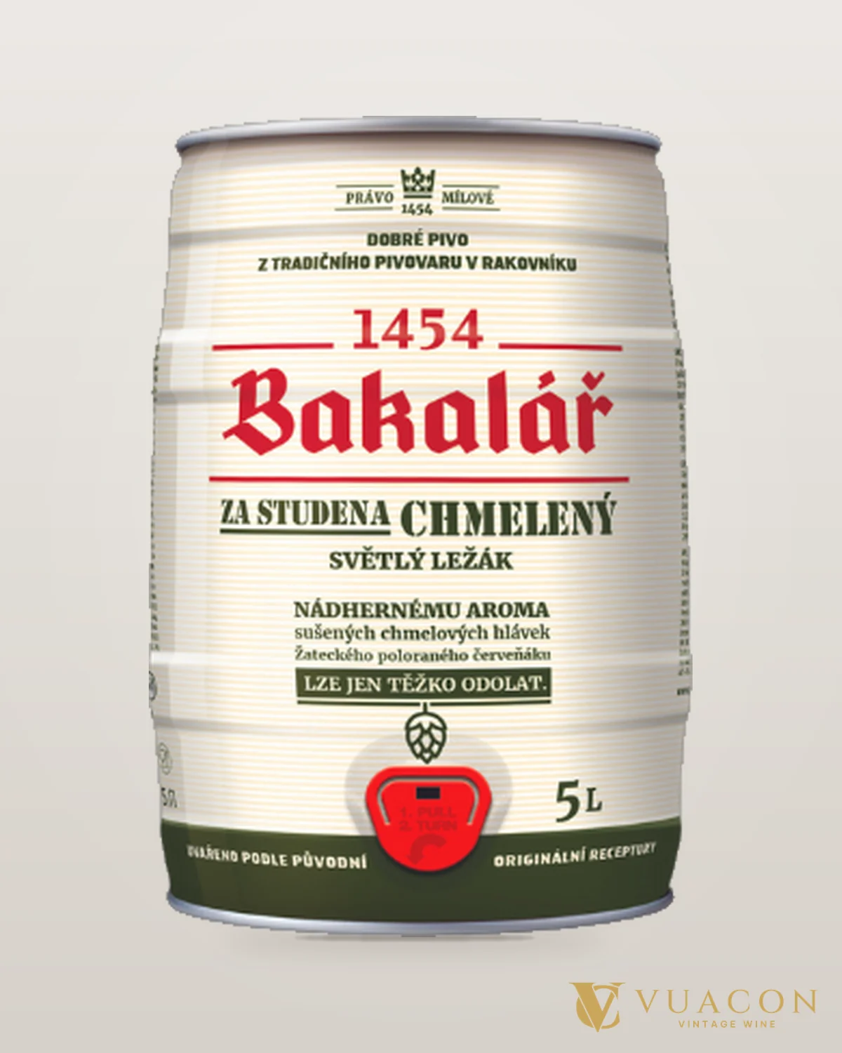 Bakalar Dry Hopped Lager (bom) – chai chính hãng tại Vua Cồn